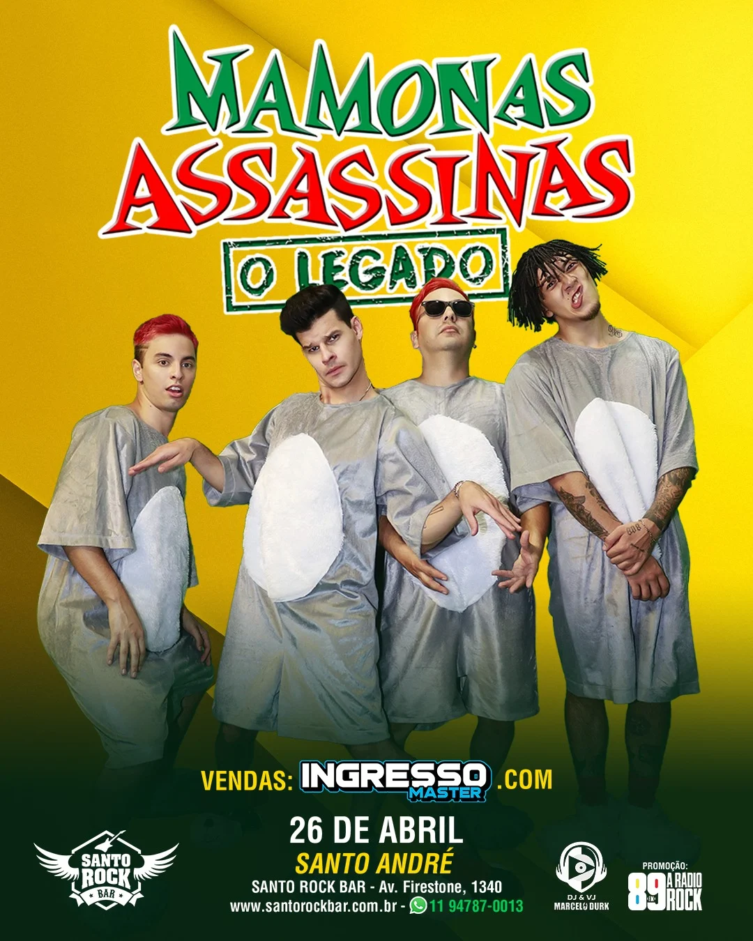 MAMONAS ASSASSINAS O LEGADO